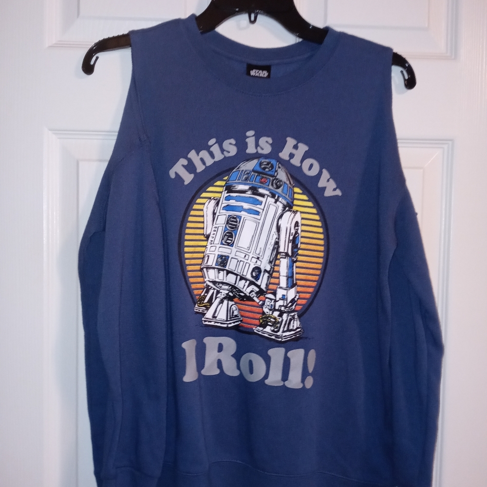 Star wars cold shoulder sweater